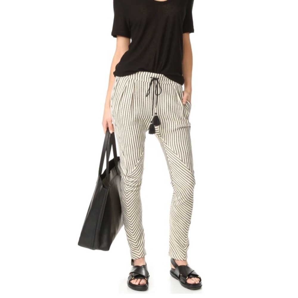 NWT Woven Cotton Jogger